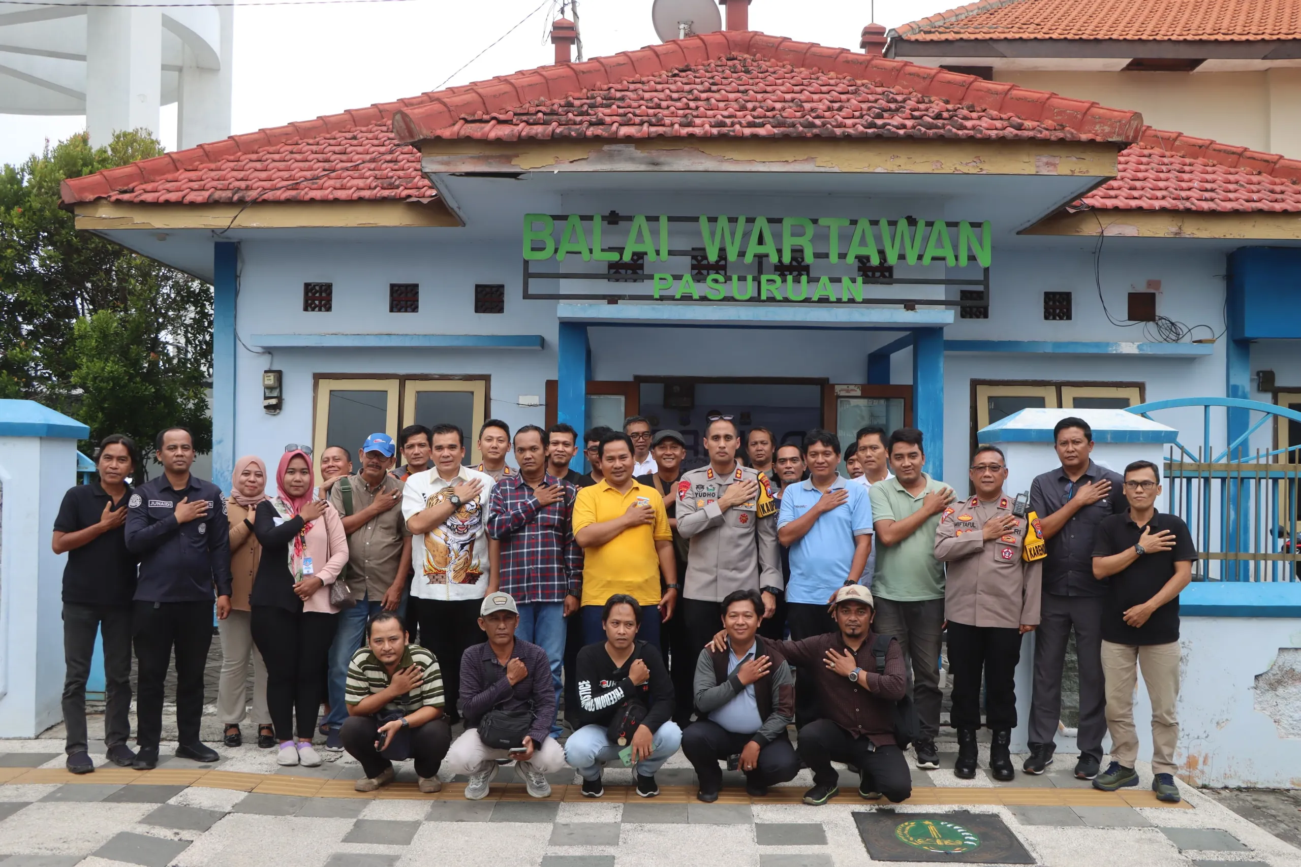 Kapolres Pasuruan Kota Gelar PIRAMIDA, Perkuat Sinergi dan Silaturahmi Bersama Awak Media