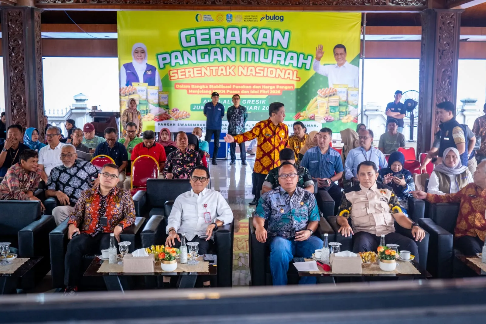 Gerakan Pangan Murah Serentak Nasional, Wabup Alif Pastikan Harga Stabil dan Pangan Aman Jelang Ramadan
