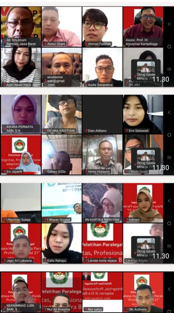 Cetak Paralegal Profesional Bersertifikat, ‎Persadin Menjadi Pionir Edukasi Hukum Masyarakat