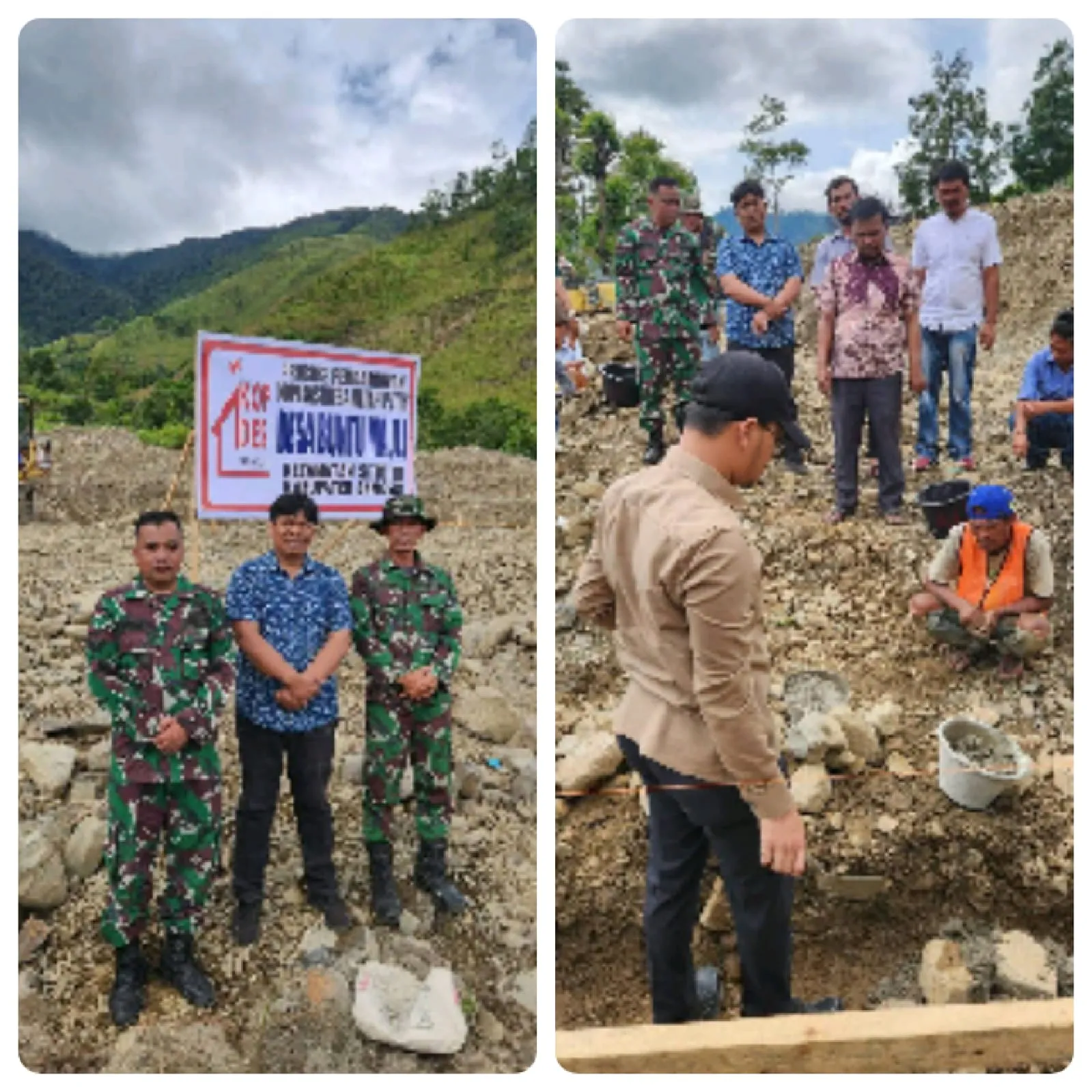 Hibah Lahan Dari Tokoh Masyarakat, Pembangunan Gedung KDMP Buntu Mauli Dimulai