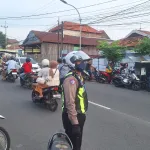 Ramai Jelang Buka Puasa, Satlantas Polres Pasuruan Kota Perketat Pengamanan di Titik Rawan