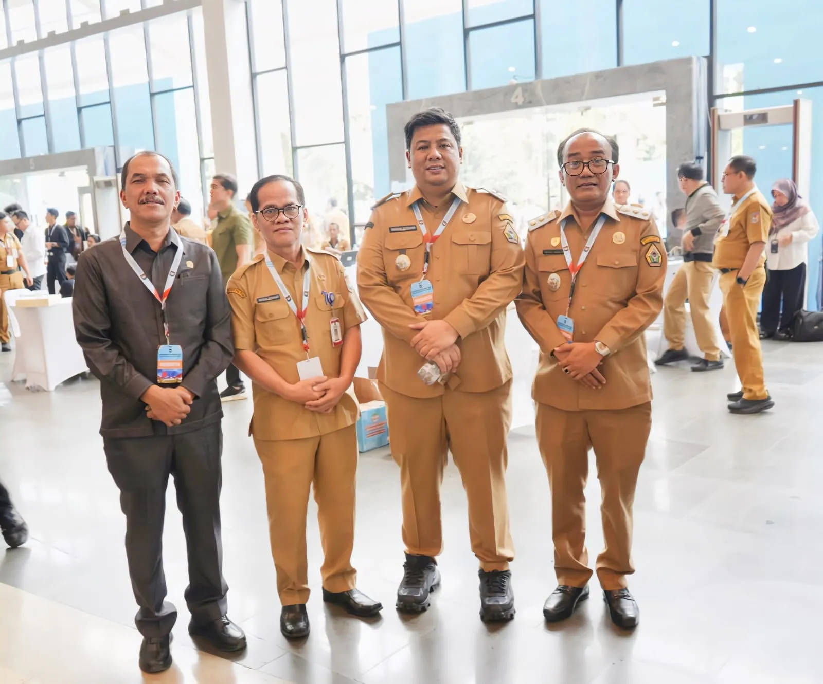 Bupati-Wakil Bupati Samosir Hadiri Rakornas Pemerintah Pusat dan Daerah