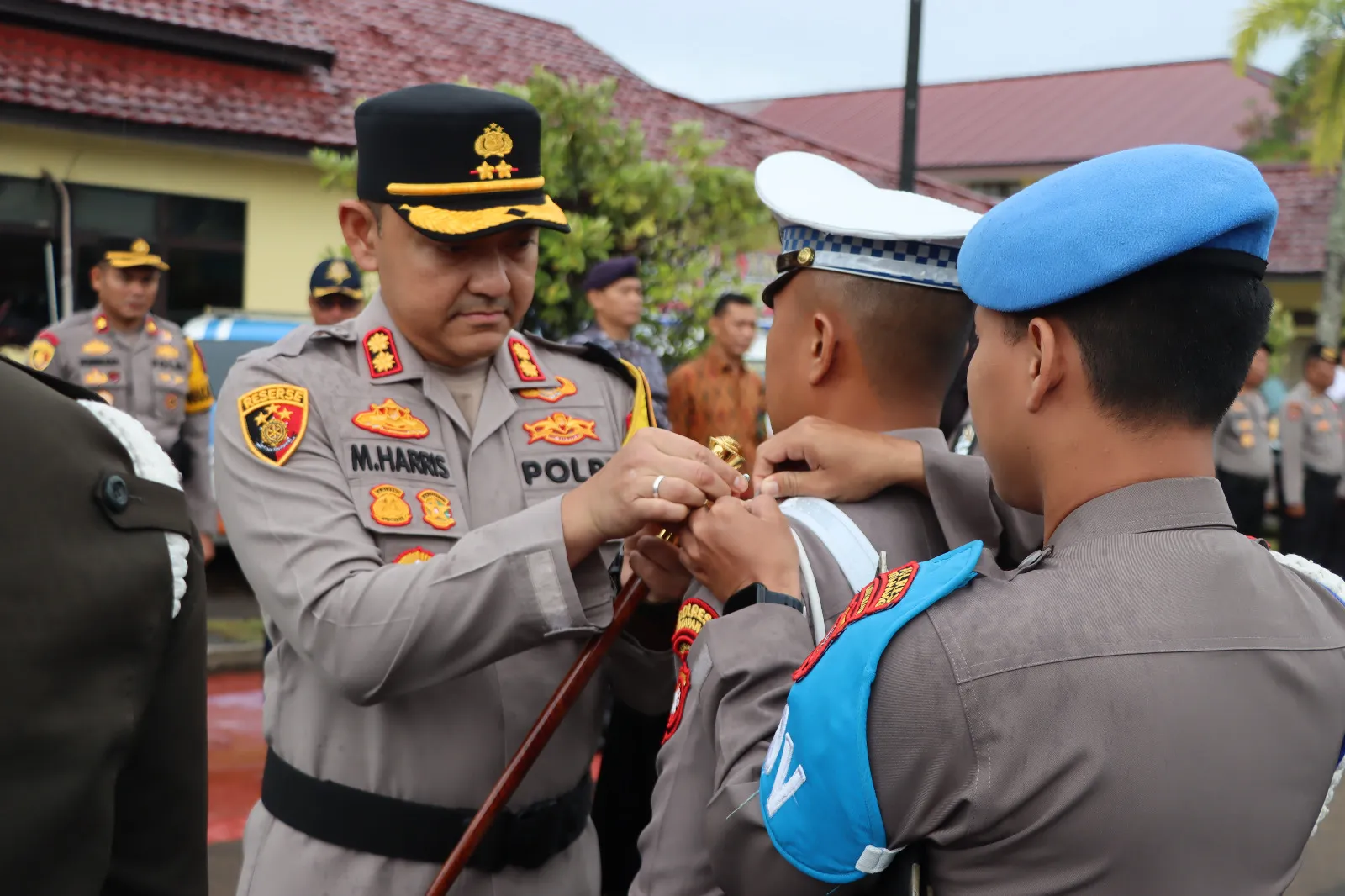 Kegiatan Oprasi Liong Kapuas 2026 Polres Ketapang gelar Apel Pasukan
