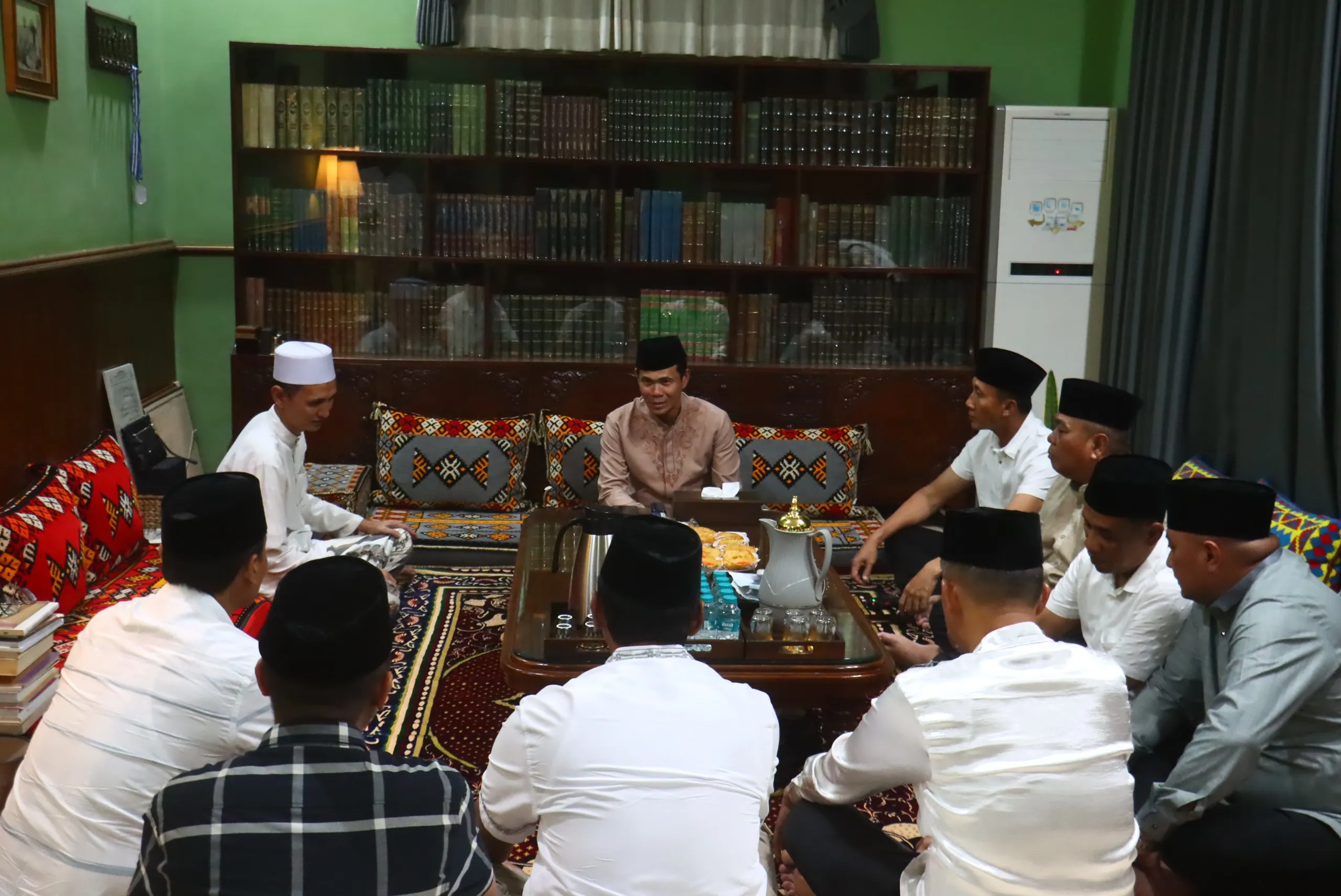 Kapolres Probolinggo Kota Silaturahmi ke Pengasuh Ponpes Raudlatul Muttaqin