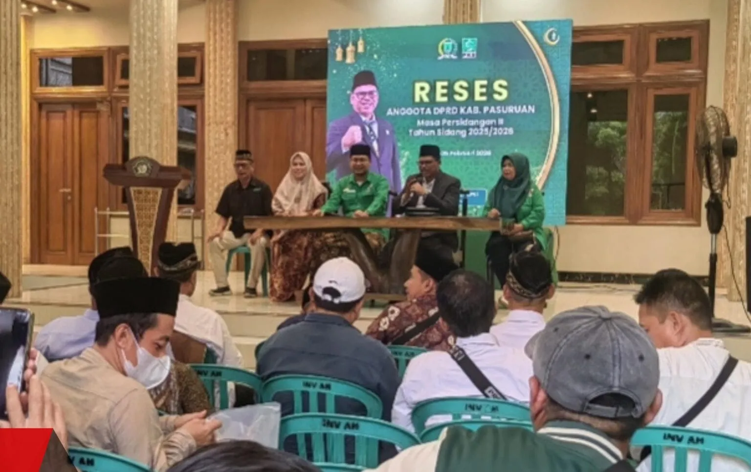 Ketua DPRD Kabupaten Pasuruan Dalam Resesnya Serap Aspirasi Warga Bulu Sari Kecamatan Gempol