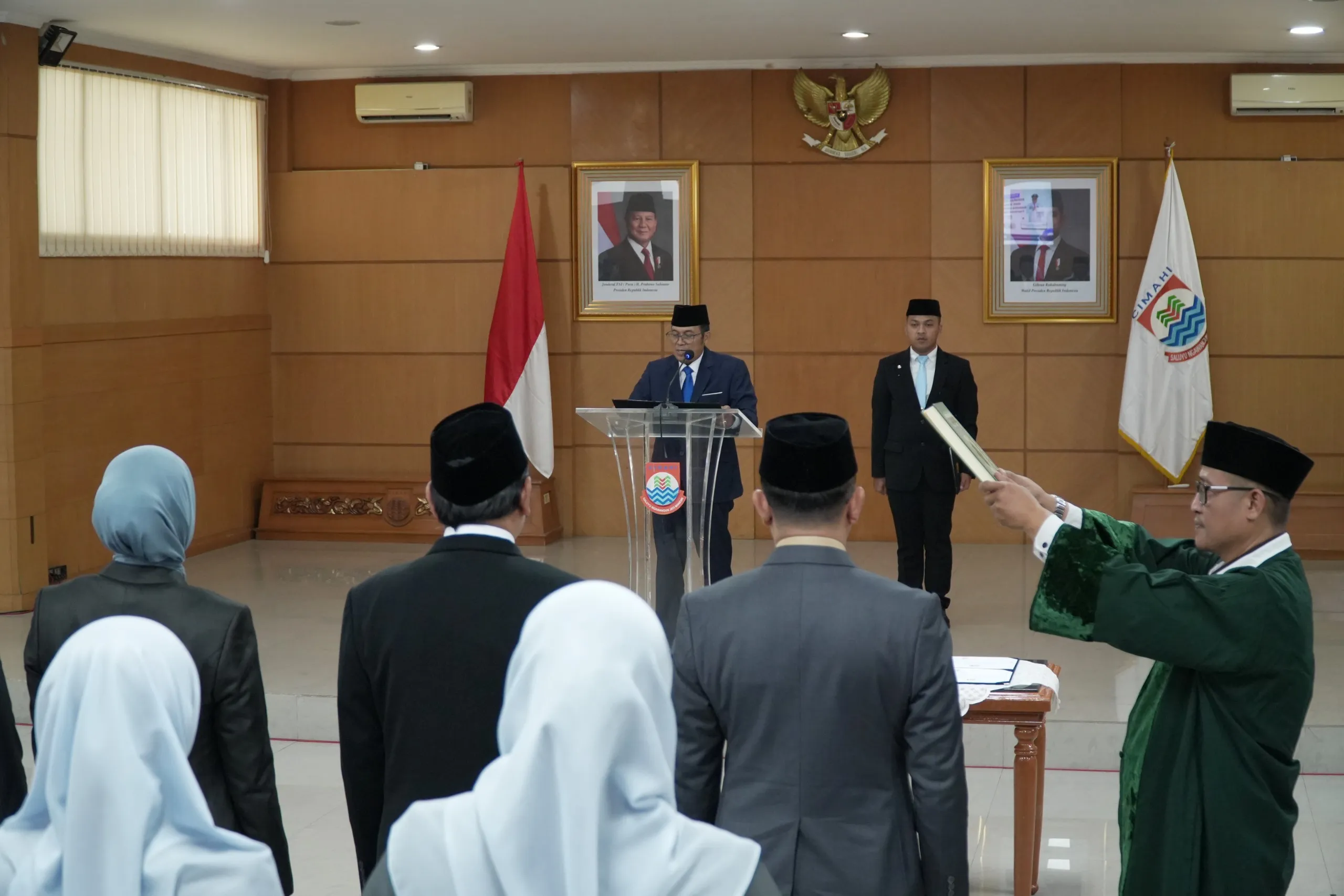 Nakhoda Baru Disdukcapil dan Inspektorat Cimahi Resmi Dilantik, Fokus pada Transparansi.