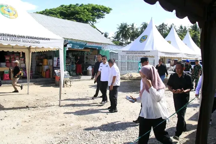 Bupati dan Wakil Bupati Tinjau Kesiapan Pasar Ramadan