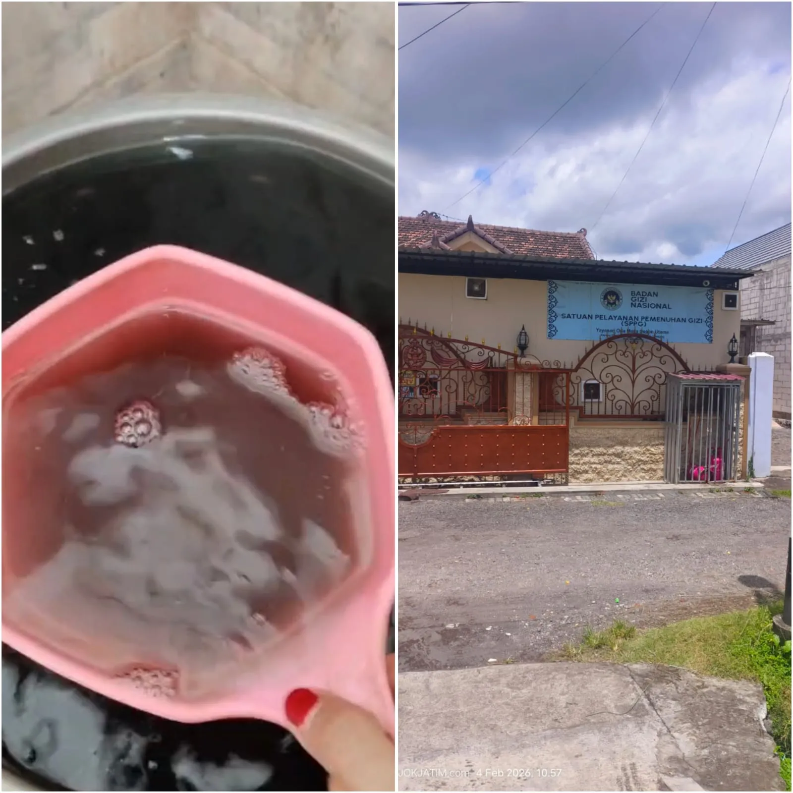 Diduga IPAL Bermasalah, Limbah SPPG Yayasan ODA Masa Depan Utama Meluber ke Rumah Warga dan Cemari Mata Air