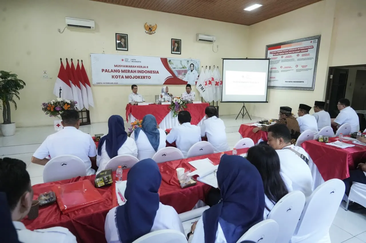PMI Kota Mojokerto Perkuat Layanan Kemanusiaan Berbasis Teknolog