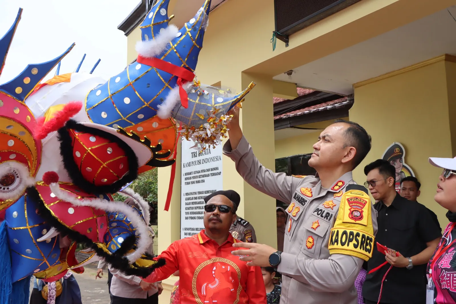 Pastikan Rangkaian Cap Go Meh Hari Ke-2 Berjalan Lancar, Polres Ketapang Berikan Pengamanan Agar Tetap Kondusif