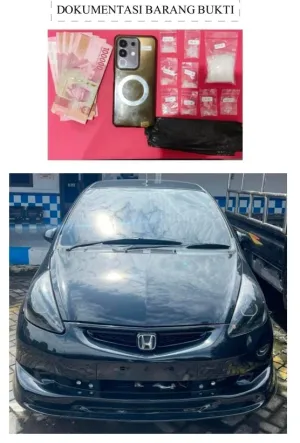 Dramatis! Polres Pasuruan Ringkus Residivis Perempuan di By Pass Gempol, Sabu 17 Gram Diamankan
