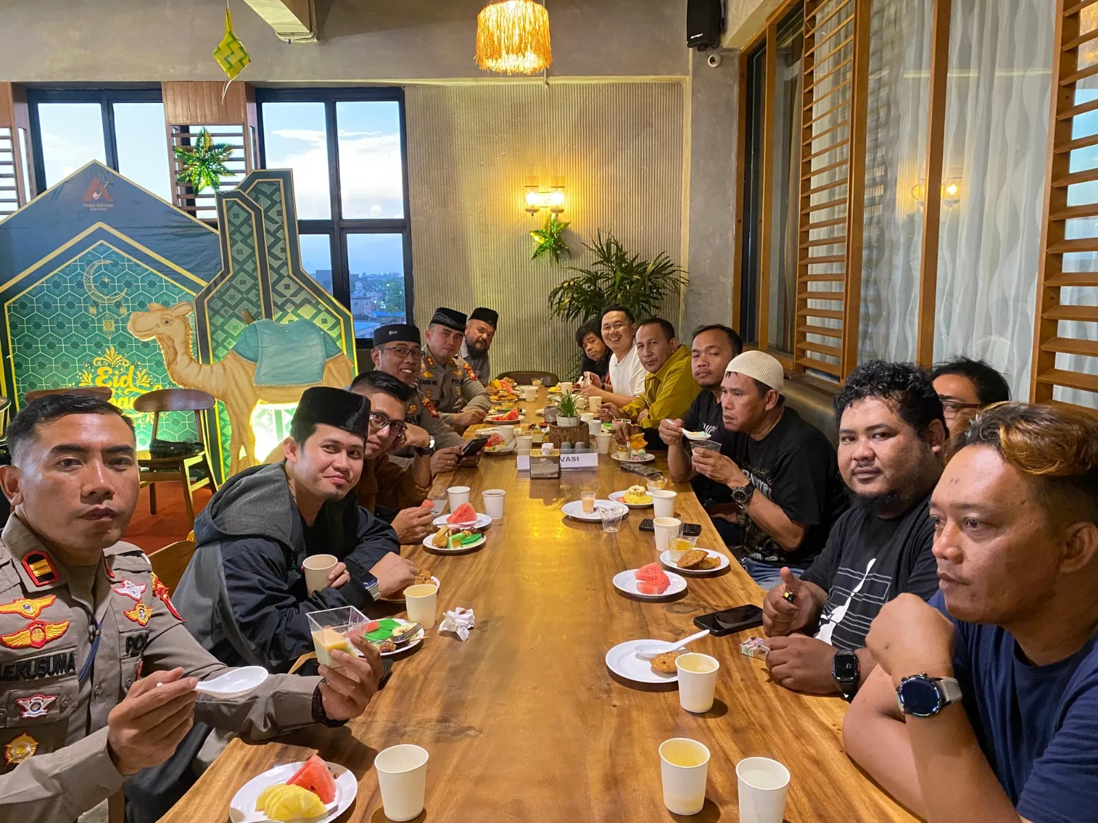 Kapolres Kubu Raya AKBP Kadek Ary Mahardika Apresiasi Peran Jurnalis dalam Menyampaikan Informasi Publik