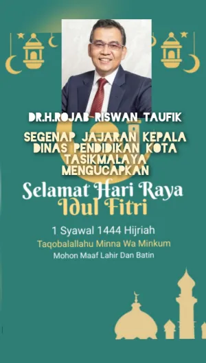 Selamat Hari Raya Idul Fitri 1447 H Tahun 2026