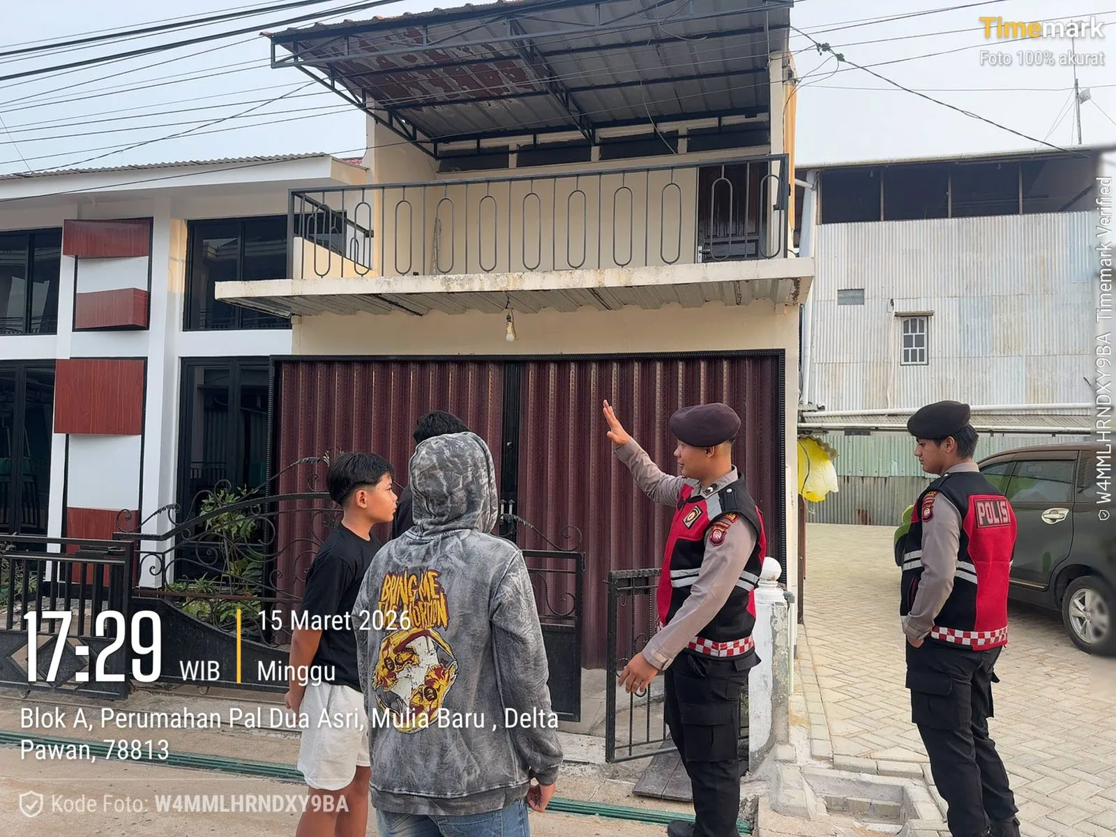 Kasat Samapta Polres Ketapang Pimpin Patroli Perintis Presisi Antisipasi Gangguan