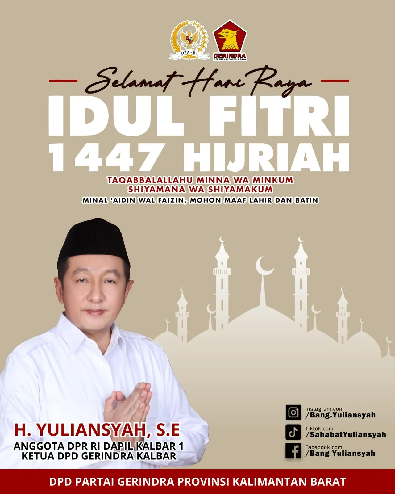 Selamat Hari Raya Idul Fitri 1447 H