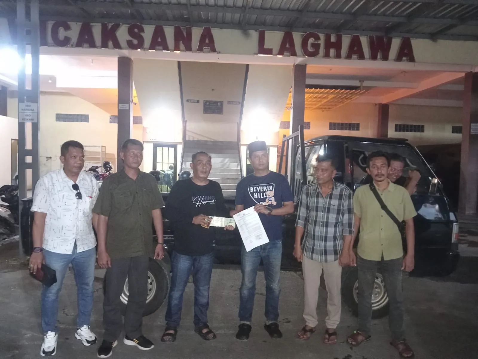 Reskrim Polsek Purwosari Amankan Mobil Curian L300 di Sampang, Kerugian Rp170 Juta