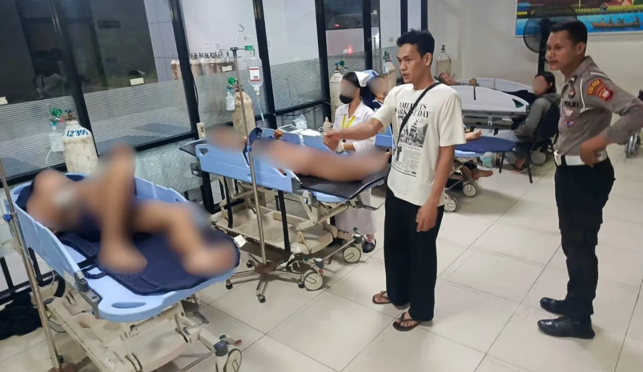 Seorang. Pengendara motor di Kubu raya tabrak pick up