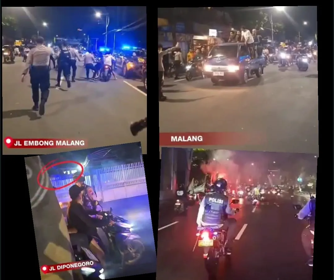 Berniat SOTR, Sejumlah Pemuda di Surabaya dan Malang Justru Terjaring Razia Karena Bawa Flare