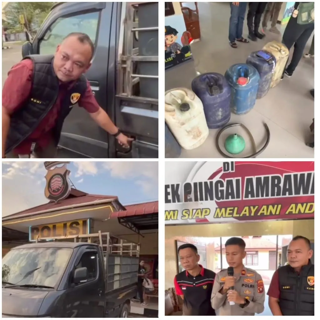 Nekat Timbun 8 Jeriken BBM Setiap Hari, Pelaku Ditangkap Saat ‘Bermain’ di Depan SPBU Ambawang
