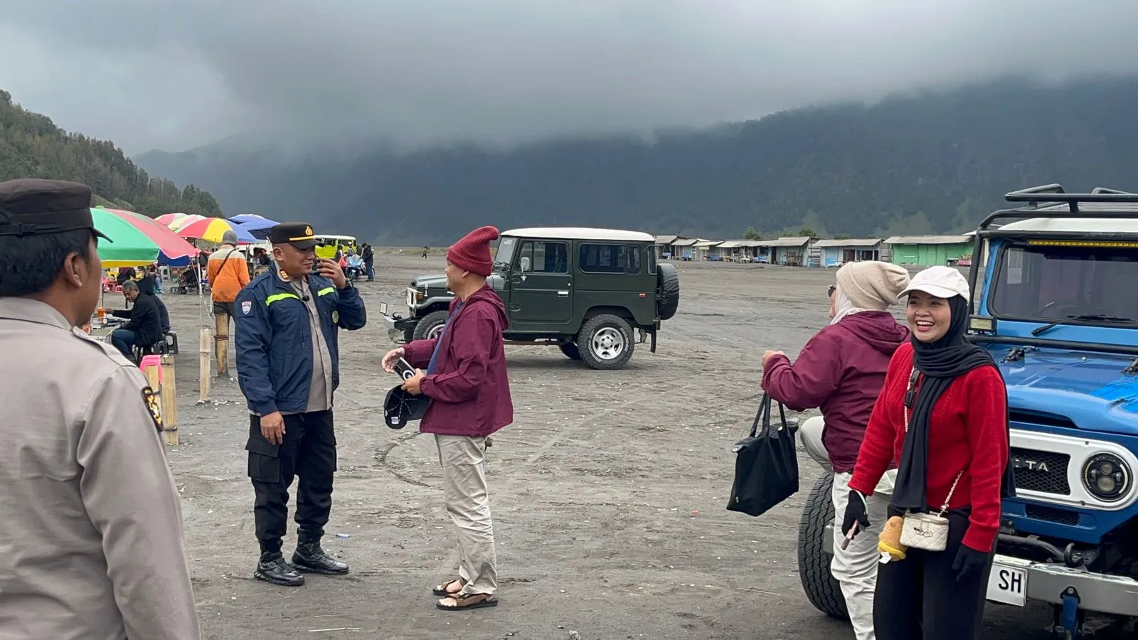 Libur Lebaran Polres Probolinggo Intensifkan Patroli di Gunung Bromo