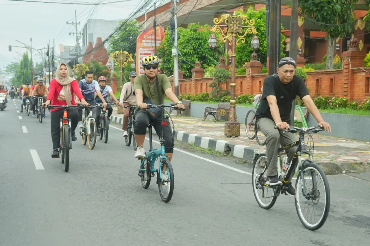 ASN Kota Mojokerto Sambut Baik Gerakan “Bike to Work” Setiap Hari Jumat