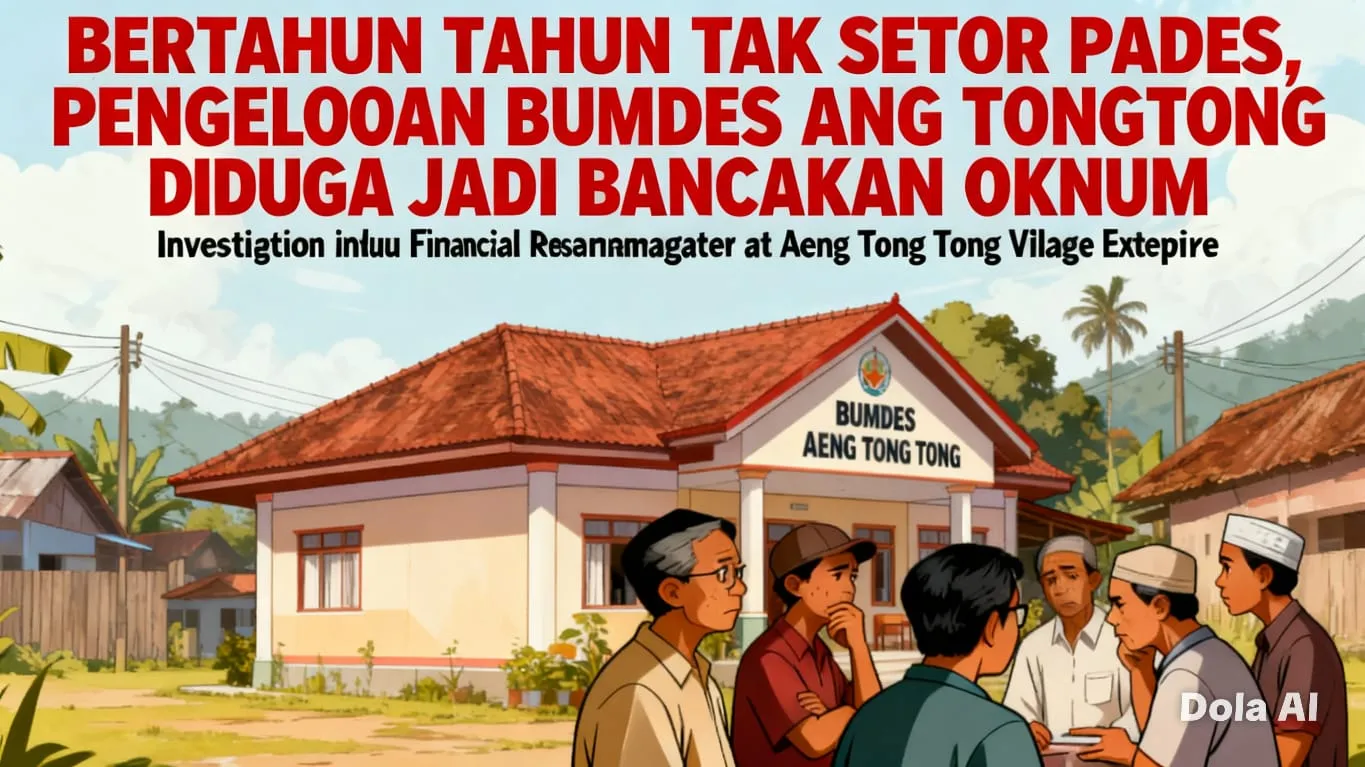 Keberadaan Bumdes Aeng Tong Tong Diduga Jadi Bancaan Oknum, Tak Pernah Setor PAdes !
