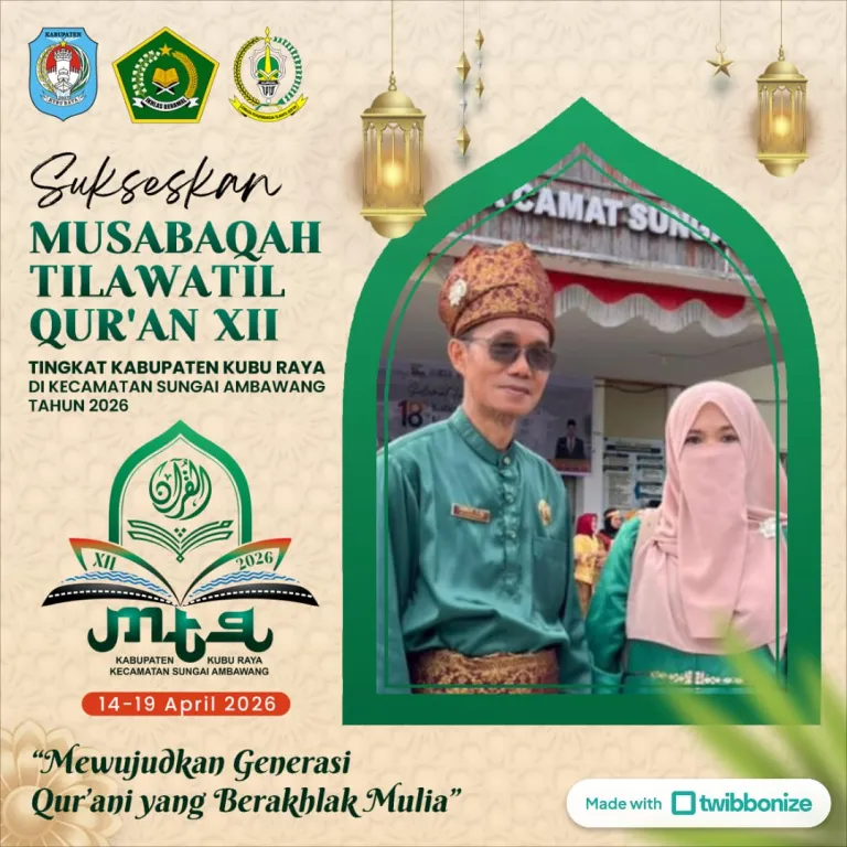 MTQ Tingkat Kecamatan Di Kubu Raya Dipusatkan Dikecamatan Sui Ambawang