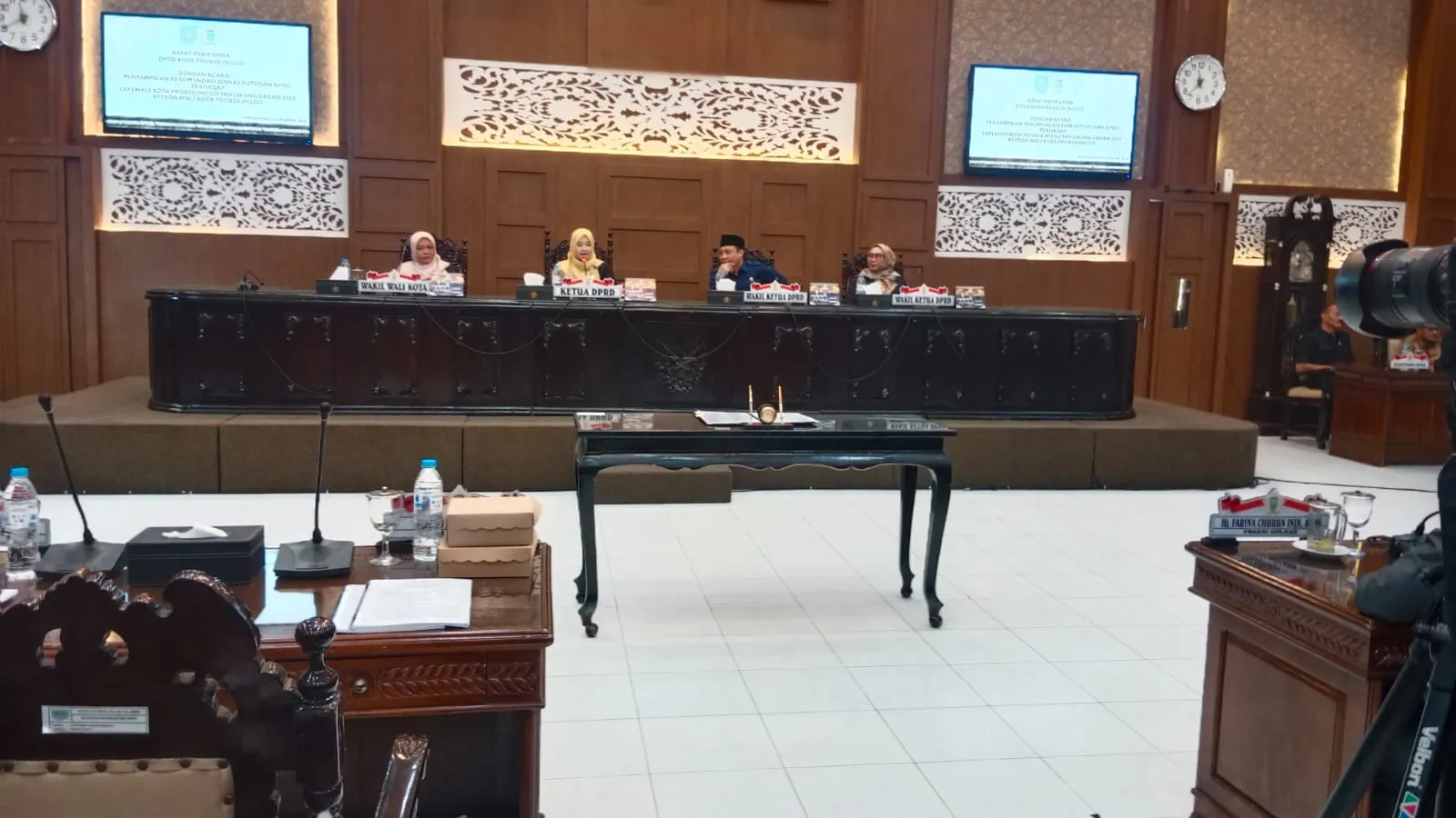 Rapat Paripurna DPRD Kota Probolinggo Ditunda, Penyampaian Rekomendasi LKPJ 2025 Tunggu Kehadiran Wali Kota