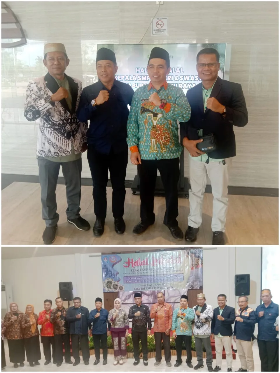 Sebanyak 164 Kepala Sekolah Dikubu Raya Hadiri Halal Bihalal MKKS.