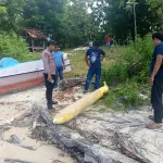 Warga Digegerkan Penemuan Benda Asing Mirip Torpedo, Polsek Kangayan Gerak Cepat Amankan Lokasi