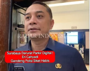 Surabaya Darurat Parkir Digital! Eri Cahyadi Gandeng Polisi Sikat Habis Celah Setoran Gelap lewat Sistem Non-Tunai!