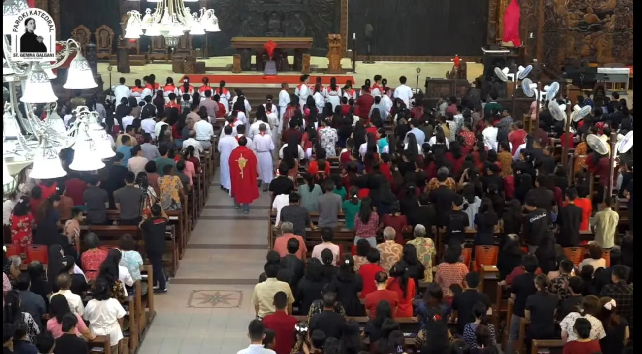 Polres Ketapang Pengamanan Ibadah Jumat Agung di Sejumlah Gereja