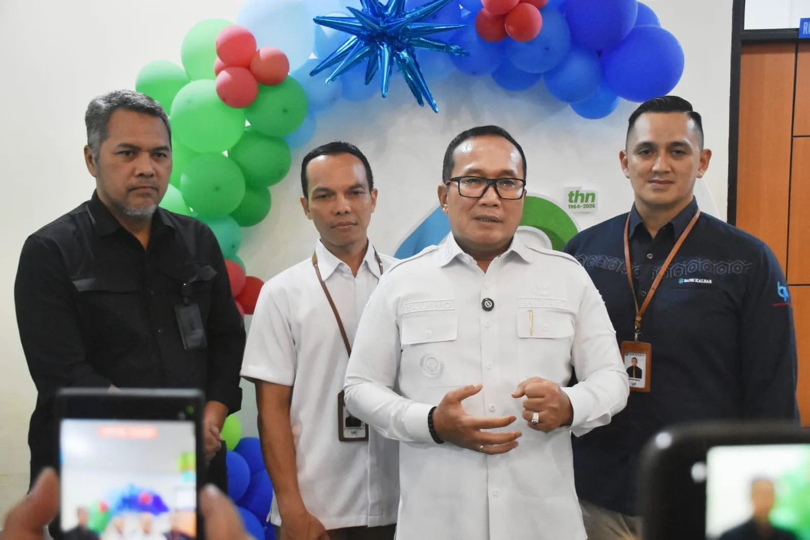 HUT ke-62, Ini Harapan Bupati Sujiwo untuk Bank Kalbar