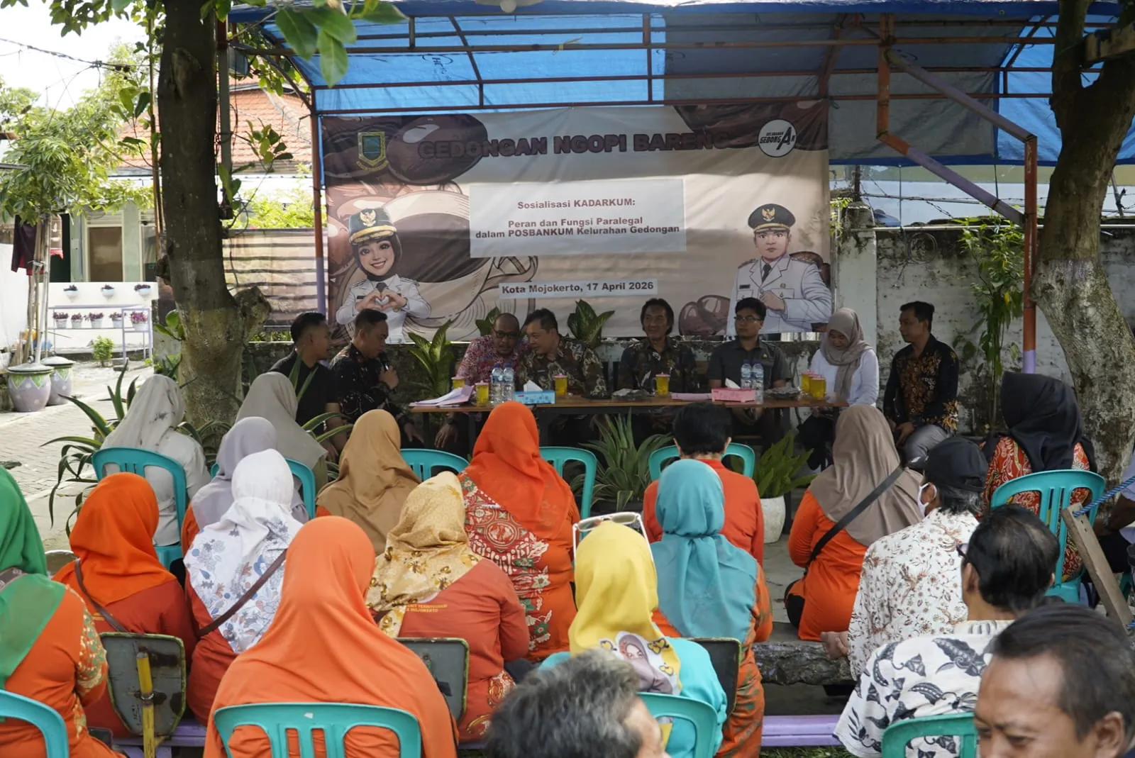 Peran Paralegal Diperkuat, Warga Gedongan Kota Mojokerto Didorong Lebih Sadar Hukum