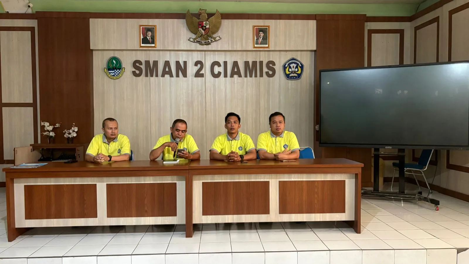 SMAN 2 Ciamis Semarak Bergerak Menuju Sekolah Sehat