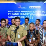 Hadiri Rapat RUPS, Bupati Samosir Dukung Bank Sumut Naik Kelas