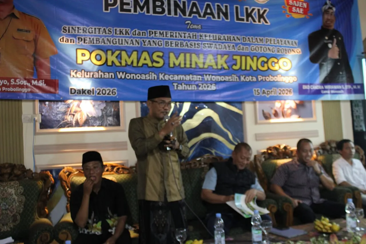 Ketua Komisi II DPRD Kota Probolinggo Apresiasi Kegiatan LKK Pokmas Minak Jinggo di Wonoasih