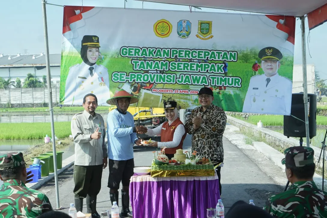 Gerakan Tanam Serempak di Kota Mojokerto untuk Hadapi Kemarau dan Jaga Ketersediaan Pangan