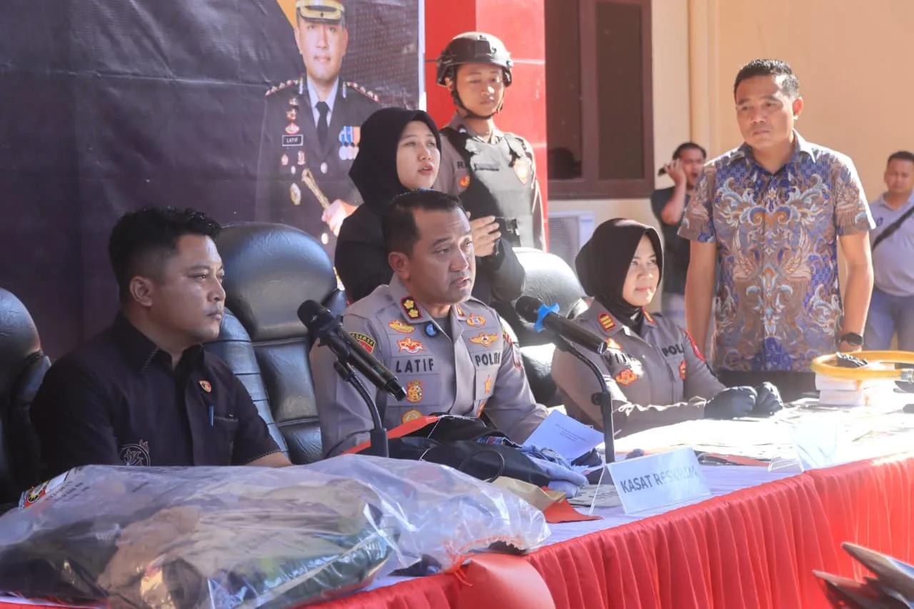 Polres Probolinggo Tindak Tegas, Tujuh Pelaku Curas dan Curanmol di Amankan