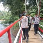 Kapolres Probolinggo Resmikan Jembatan Merah Putih Presisi, Akses Warga Tiris – Andungsari Kembali Terhubung