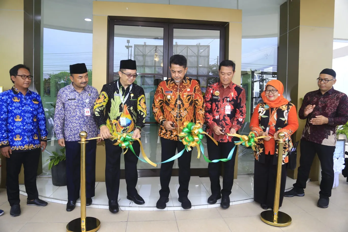 Bupati Haris Resmikan Klinik CPMI RSUD Tongas