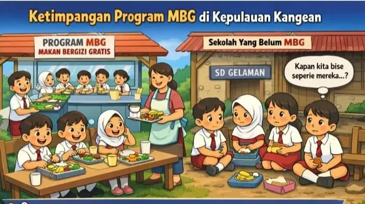 Banyak Sekolah Belum Tersentuh Per 7 April 2026Terkait Program MBG di Kepulauan Kangean.