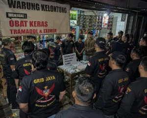 Grib Jaya Gerebek Penjual Obat Keras Illegal , Dua Pelaku Dikirim ke Polres Pemalang