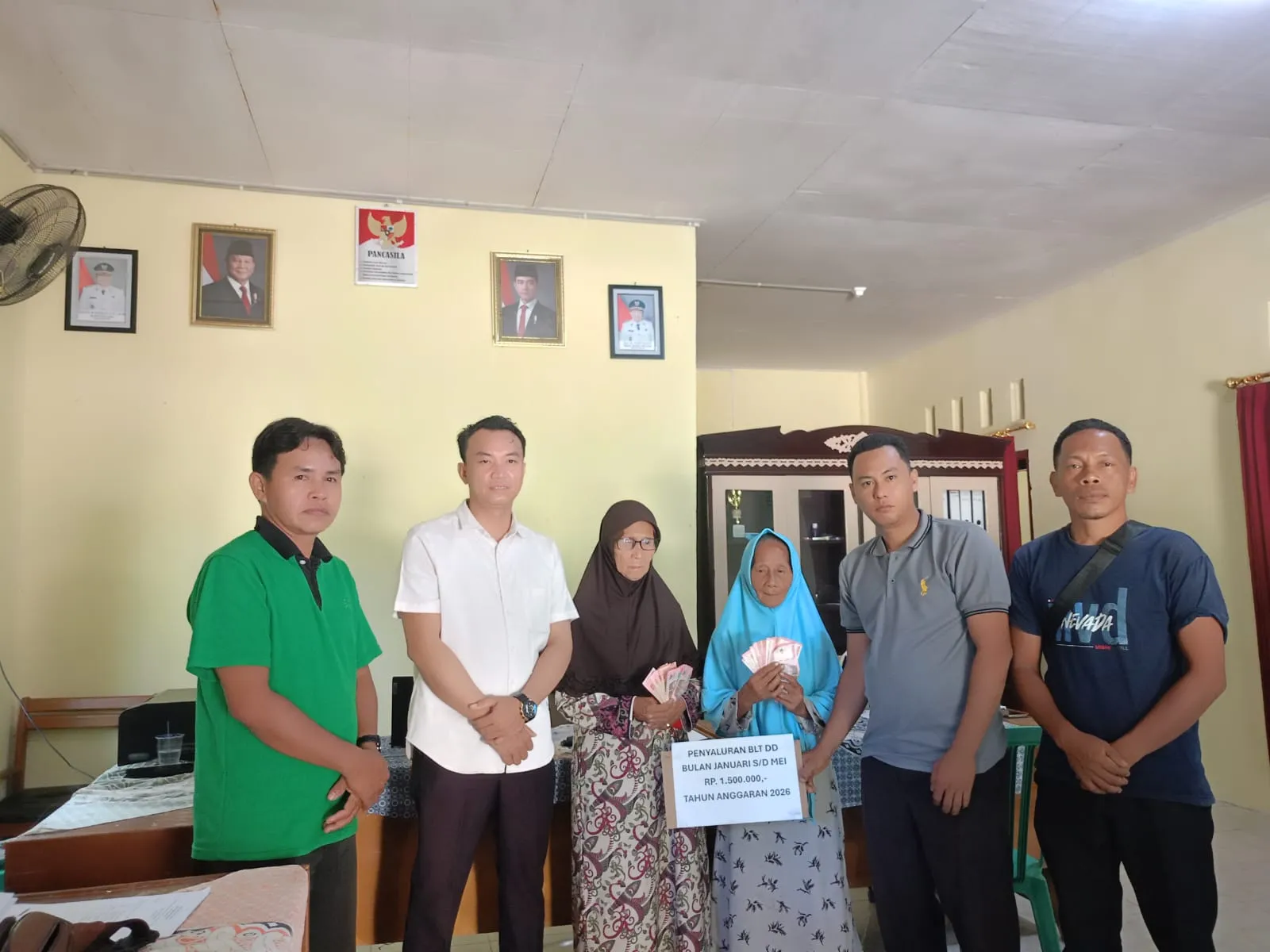 Tepat sasaran pemdes Talang Beringin Salurkan BLT dd Tahap 1 tahun 2026