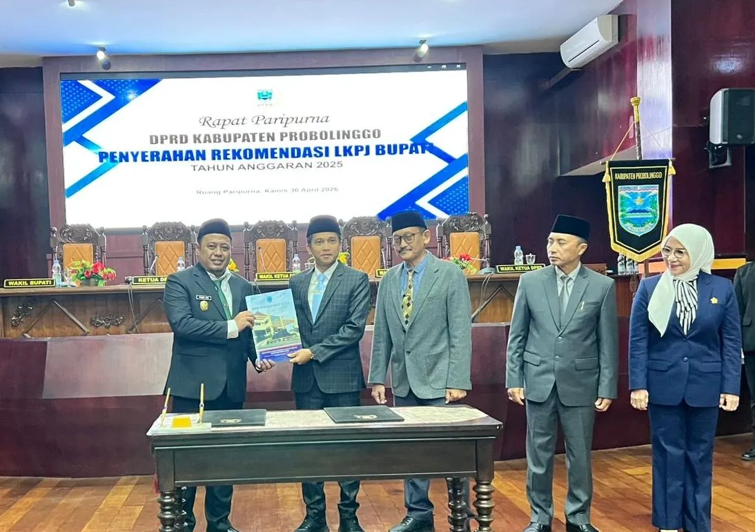DPRD Kabupaten Probolinggo Agendakan Penyerahan Rekomendasi LKPj Bupati Tahun 2025