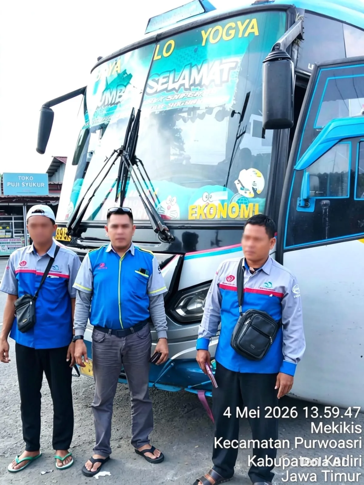 Mencurigakan! Laptop dalam tas Diganti Buku Usai Naik Bus, Korban Curiga Oknum Crew Terlibat