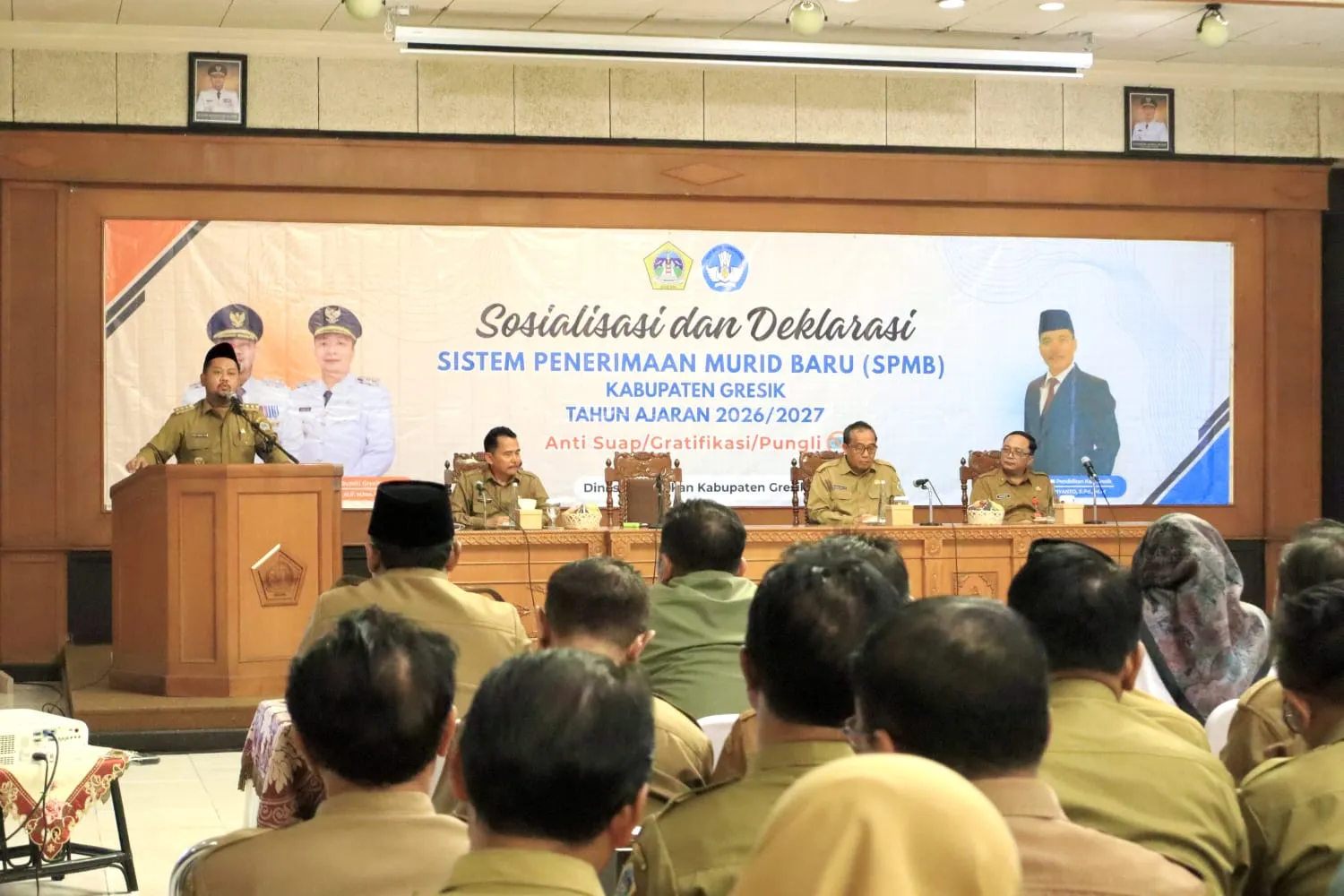 Deklarasi SPMB 2026/2027, Bupati Fandi Akhmad Yani Tegaskan Komitmen Penerimaan Murid Baru yang Bersih dan Transparan
