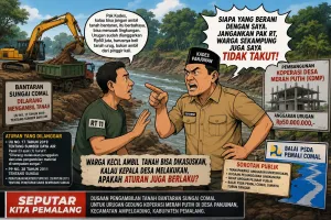 Pengerukan Tanah di Bantaran Sungai Comal, FWP Akan Melaporkan ke BBWS