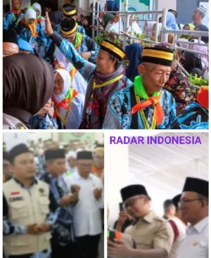 Walikota Tasikmalaya Lepas Jemaah Haji Kloter 2O ke Jakarta