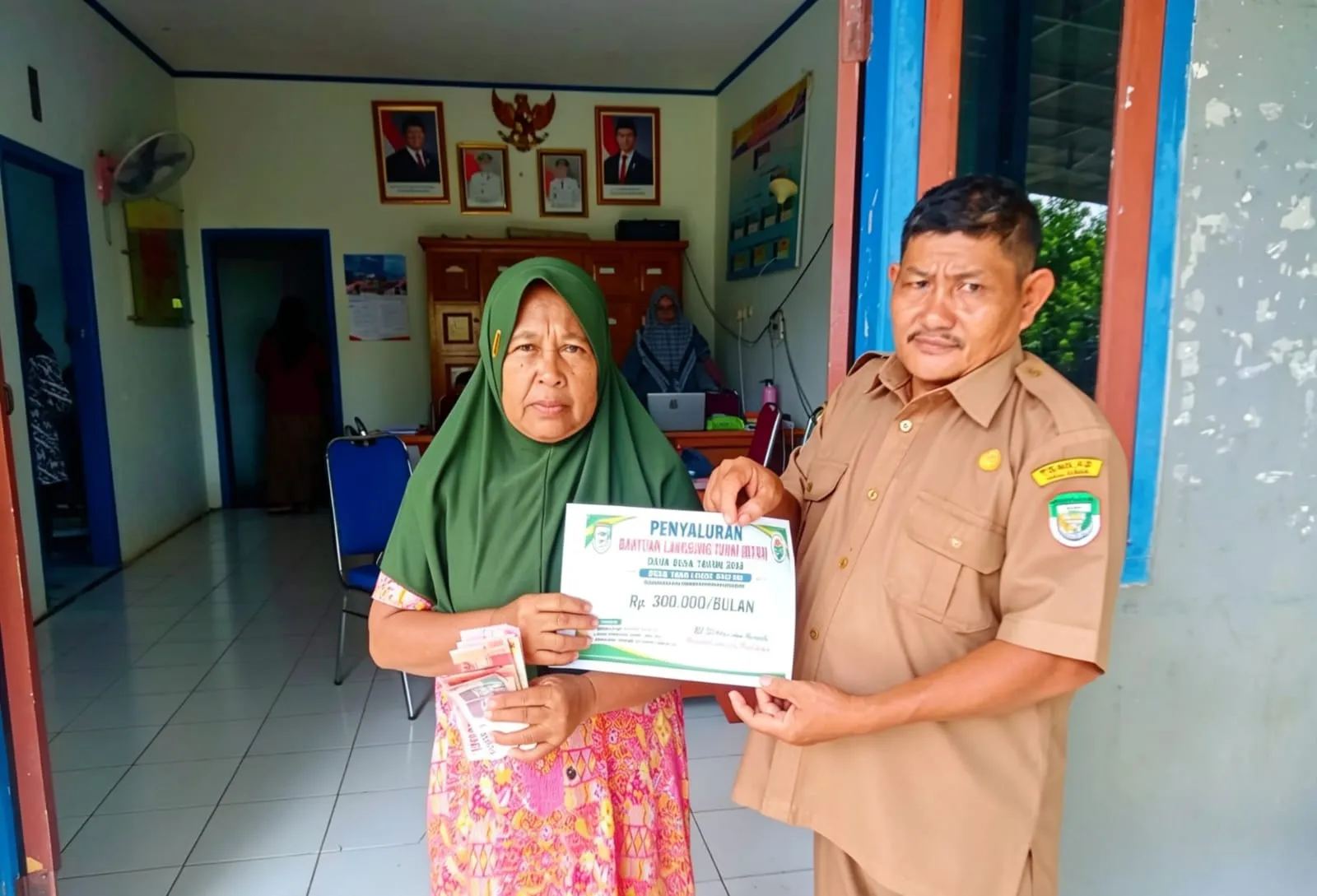 Pemdes Taba Lubuk Puding Salurkan BLT DD Tahap 1 Tahun 2026